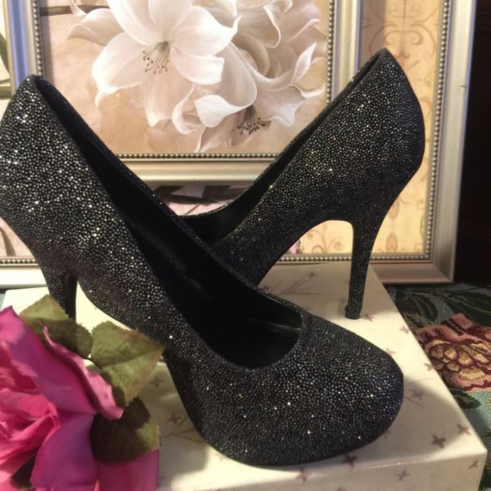 Sparkly Heels misses 5 ' PRISTINE Sexy club wear